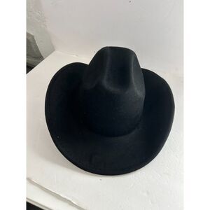 Adult Cowboy Black Hat Costume New